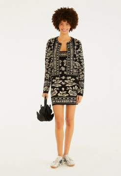 VESTIDO TRICOT CURTO FARM REF 361183