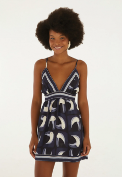 VESTIDO CURTO TUCA TROPICAL FARM REF 367290