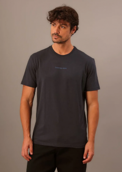 CAMISETA ESTAMPA LOGO CENTRALIZADO CALVIN KLEIN JEANS REF CKJM106K