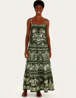 VESTIDO CROPPED ESTAMPADO LAIS FARM REF 361726