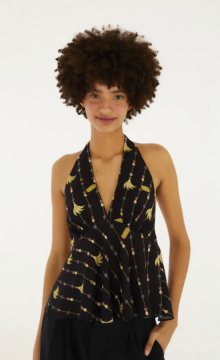 BLUSA LENÇO PETRA FARM REF 373827