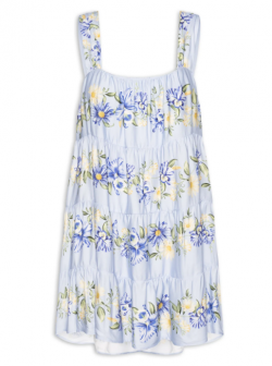 VESTIDO CURTO ORQUIDARIO FARM  REF 352147