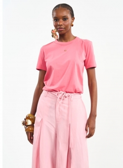 CAMISETA FEMININA BASICA COM GOLA REDONDA COLCCI REF 340107075