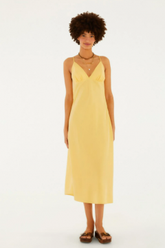 VESTIDO ENVIESADO MIDI FARM REF 367241