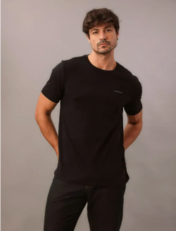 CAMISETA CALVIN KLEIN JEANS LOGO BASICO REF CKJM101