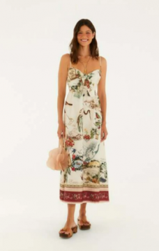 VESTIDO LONGO POESIA FARM REF 368275
