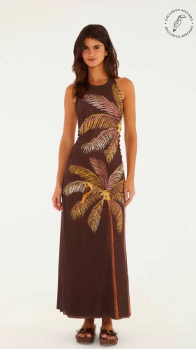 VESTIDO TULE SOL DE COQUEIRO FARM REF 373309