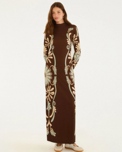 VESTIDO FARM MIDI COLETANEA TROPICAL REF 361710