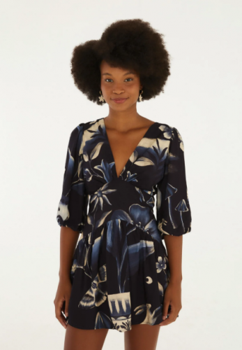 VESTIDO CURTO LUZ DO LUAR FARM REF 366491