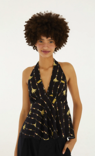 BLUSA LENÇO PETRA FARM REF 373827