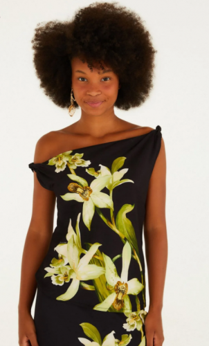 BLUSA FLORAL ORQUIDEA FARM REF 361130