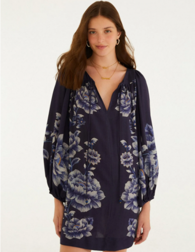 VESTIDO CURTO NARA FLORAL FARM REF 361773
