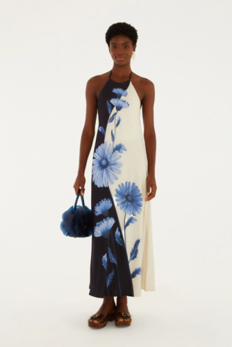 VESTIDO LONGO ESTAMPADO CIANA FARM REF 366650