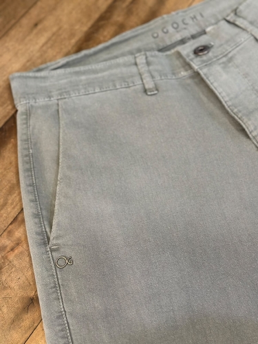 CALÇA JEANS BOLSO FACA SLIM OGOCHI REF 2552136