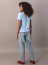 CAMISETA CALVIN KLEIN JEANS FEMININO REISSUE CENTRALIZADO REF CKJF127K