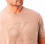 CAMISETA CALVIN KLEIN LOGO MALHA REF RIC206