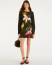 VESTIDO CURTO MANGA ESTAMPADO MAXI ORQUIDEA- FARM REF 360728