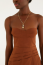 VESTIDO MEIA TAÇA PREGAS FARM REF 359118