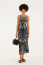 VESTIDO ALÇA ESTAMPADO LENCO RIVIERA FARM REF 367014