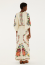 VESTIDO LONGO MANGA ESTAMPADO TAPETE DE FLOR FARM REF 366671
