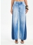 CALÇA JEANS FEMININA WIDE LEG JULIETTE BICOLOR COLCCI REF 20116058