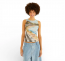 BLUSA TULE ESTAMPADA COPACABANA- FARM REF 357565