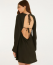 VESTIDO CURTO MANGA ESTAMPADO MAXI ORQUIDEA- FARM REF 360728