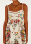 VESTIDO CURTO ESTAMPADO TAPETE DE FLOR FARM REF 366738