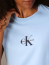 CAMISETA CALVIN KLEIN JEANS FEMININO REISSUE CENTRALIZADO REF CKJF127K
