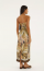 VESTIDO LONGO SEM ALÇA RIO PARAISO MARROM FARM REF 366399