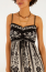 VESTIDO CURTO FLORAL DELICADO FARM REF 366722