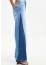CALÇA JEANS FEMININA WIDE LEG JULIETTE BICOLOR COLCCI REF 20116058