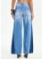 CALÇA JEANS FEMININA WIDE LEG JULIETTE BICOLOR COLCCI REF 20116058