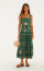 VESTIDO CROPPED ESTAMPADO JARDIM DE AZALEIA FARM REF 370671