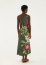 VESTIDO LONGO OMBRO SÓ FLOR DE PÁSSARO FARM REF 366443