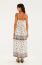 VESTIDO LONGO ALÇAS ESTAMPADO ROSA RIO FARM REF 370734
