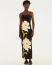 VESTIDO MIDI ESTAMPADO PAPOULA FARM REF 357980