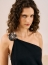 VESTIDO MIDI ASSIMETRICO COM BROCHE OPEN REF 442201770
