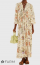 VESTIDO LONGO MANGA TROPICAL MISTICO FARM REF 366451